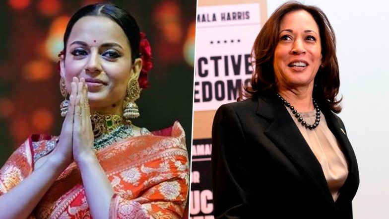 ‘Worse Than Indians’: Kangana Ranaut Slams Misogynistic Post Calling US Vice President Kamala Harris ‘Call Girl’, BJP MP Expresses Her Frustration