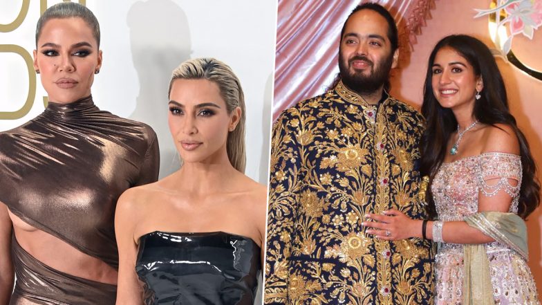 Anant Ambani-Radhika Merchant Wedding: Kim Kardashian, Khloe Kardashian ...