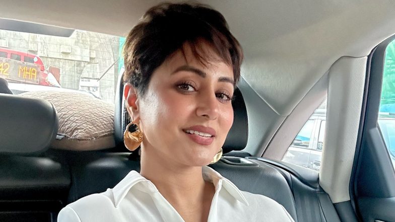 ‘Keep Going Hon’: Hina Khan Flaunts Short Hair in New Inspiring Post Amid Her Breast Cancer Diagnosis (View Pics)