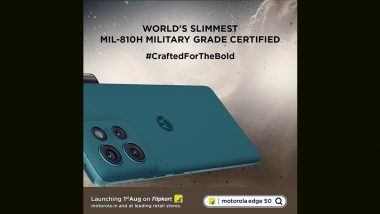 Motorola Confirms Launch of Its New MIL-810H Certified Military Grade Smartphone on August 1; Check Confirmed Specifications and Features