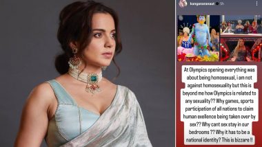 Kangana Ranaut Slams Paris Olympics 2024 Opening for ‘Controversial’ Last Supper Depiction, Questions ‘Why Can’t Sex Stay in the Bedroom?’ (View Pics)