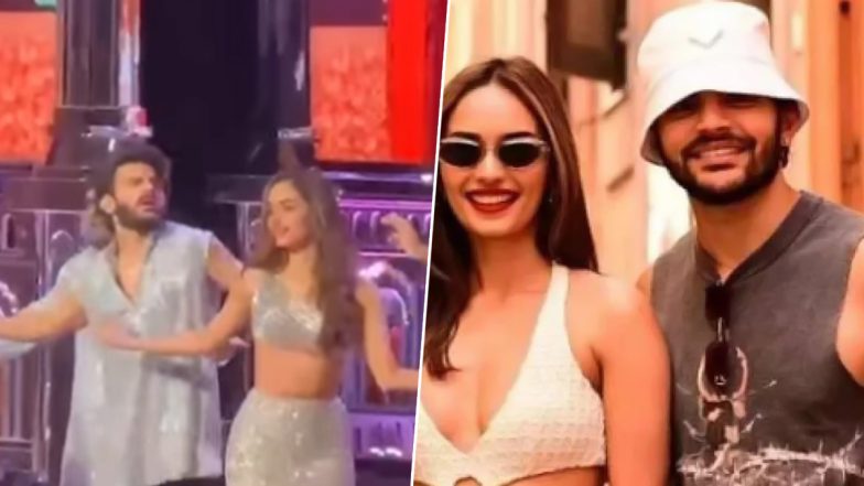 Is Manushi Chillar Dating Veer Pahariya? Video From Anant Ambani-Radhika Merchant&rsquo;s Sangeet Ceremony Sparks Rumours