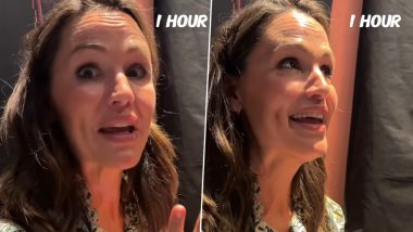 Jennifer Garner Makes the Most of Being Stuck in an Elevator at Comic-Con 2024, Sings Madonna’s ‘Like a Prayer’ (Watch Video)