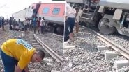 Uttar Pradesh Train Derailment: 1 Killed As 4 Coaches of 15904 Chandigarh-Dibrugarh Express Train Derail in Gonda (Watch Videos)