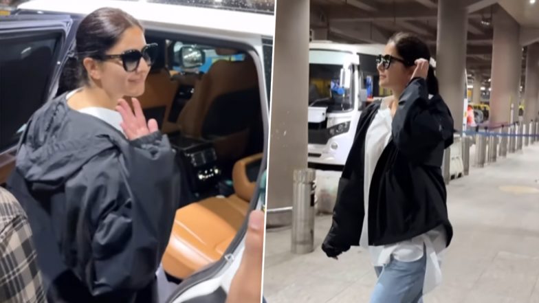 Katrina Kaif Pregnant? Actress' Oversized Fashion at Mumbai Airport Sparks Pregnancy Rumours Again (Watch Video)