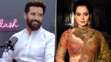 Chirag Paswan on Kangana Ranaut: Union Minister Says ‘Mandi MP Not Very Politically Correct, but…’ (Watch Video)