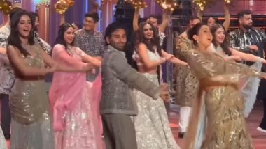 Orry's Cute Dance With Besties Ananya Panday and Sara Ali Khan on 'Yeh Ladka Hai Allah' at Anant Ambani-Radhika Merchant's Sangeet Is Unmissable (Watch Video)