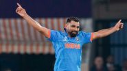 Mohammed Shami Likely To Play Two Ranji Trophy 2024–25 Matches for Bengal Ahead of Team India’s Departure to Australia: Report