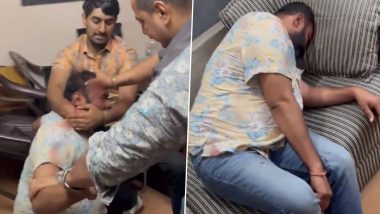 Jaipur Firing: Karni Sena Leader Mahipal Singh Makrana Injured in Shooting, Rival Shiv Singh Shekhawat Also Alleges Attack on Him (Watch Videos)