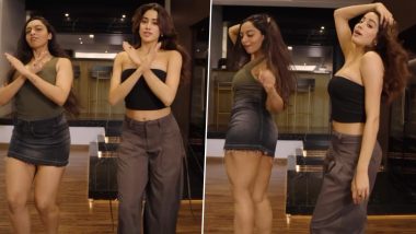 ‘Ulajh’: Janhvi Kapoor Flaunts Sizzling Dance Moves As She Grooves to Her Upcoming Film’s First Track ‘Shaukan’ (Watch Video)