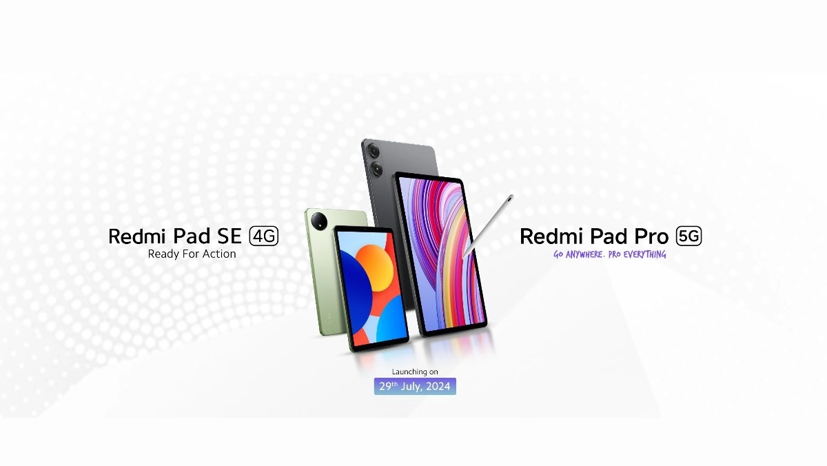 Redmi Pad Pro 5G & Redmi Pad SE 4G