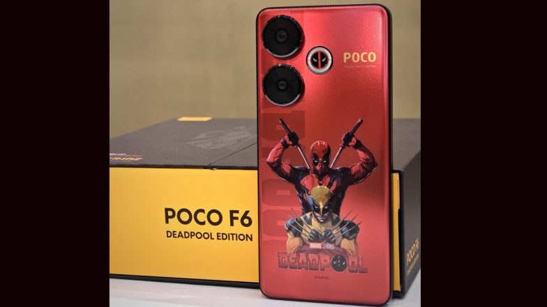 POCO F6 Deadpool Edition Launch Confirmed on July 26, on Same Day As ‘Deadpool & Wolverine’ Movie Getting Released; Check Expected Specifications