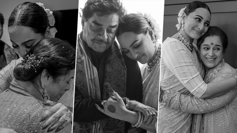 ‘Maa, Don’t Worry’: Sonakshi Sinha Shares First Emotional Post About Missing Her Family After Her Wedding With Zaheer Iqbal (View Pics)