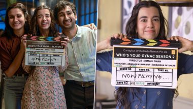 ‘Who's Your Gynac?' Season 2: Saba Azad Commences Shooting for the Upcoming Season of Her Amazon Mini TV Series (View Pics)