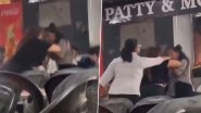 Amity University Students Fight Video: Women Thrash Each Other in WWE-Style Fight Inside Canteen in Noida, Footage Goes Viral