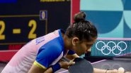Sreeja Akula at Paris Olympics 2024, Table Tennis Free Live Streaming Online: Know TV Channel and Telecast Details for Women&rsquo;s Singles Round of 16 Match