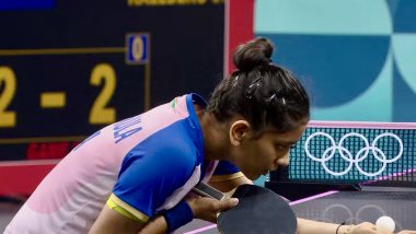 Paris Olympics 2024: Sreeja Akula Sails Into Pre-Quarterfinals Following Hard-Fought Win Over Jian Zeng, Becomes Second Indian Paddler to Reach Round of 16 After Manika Batra