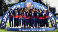 Steve Smith&rsquo;s Masterclass Helps Washington Freedom Capture Major League Cricket 2024 Title with Win Over San Francisco Unicorns