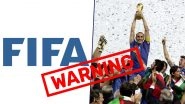 Italy to Lose FIFA Membership? Football's International Governing Body Along With UEFA Issues Warning to FIGC After Italian Government Proposes Amendments&nbsp;in Sports Laws &ndash; Report