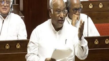 Mallikarjun Kharge’s ‘Mataji’ Jibe at Nirmala Sitharaman: Rajya Sabha LoP Slams Union Budget 2024, Asserts ‘Only 2 States Got Pakora and Jalebi; Rest Received Nothing’