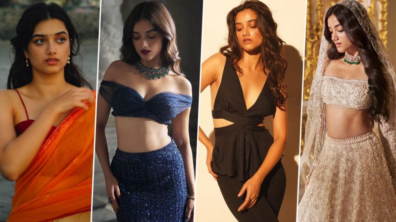 Bhagyashri Borse Photos: Mr Bachchan Actress’ Fashion Diaries Are for All Seasons, Stunning Pictures Show Her Incredible Style Sense Ruling Hearts and How!