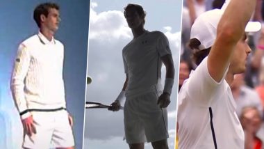 Wimbledon Pays Tribute to Retiring Andy Murray After His First-Round Exit in Men's Doubles of 2024 Edition of All England Lawn Tennis (Watch Videos) 