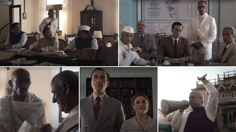 ‘Freedom at Midnight’ Drop 1: SonyLIV’s First Promo Reveals Mahatma Gandhi’s Bold Move To Sideline Sardar Patel for Jawaharlal Nehru As Congress President (Watch Video)