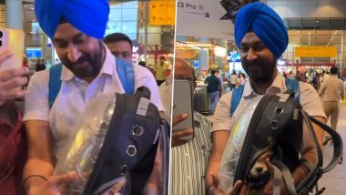 ‘Taarak Mehta Ka Ooltah Chashmah’s’ Gurucharan Singh Spotted at Mumbai Airport! (Watch Video)