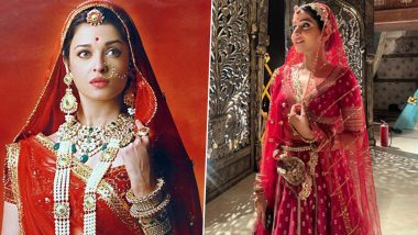 ‘Suhagan Chudail’: Debchandrima Singha Roy’s 10 Kg Rajwada Lehenga Draws Inspiration From Aishwarya Rai’s ‘Jodhaa Akbar’ Look