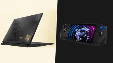 MSI Crosshair 16 HX Monster Hunter Edition Gaming Laptop and MSI Claw Gaming Console Launched in India; Know About Price, Specifications and Features