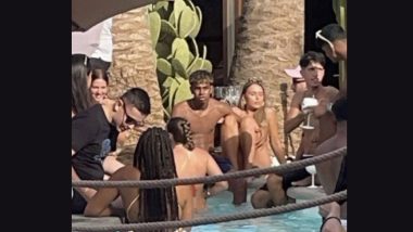 Lamine Yamal Spotted With Mystery Girl During Pool Party After Unfollowing Girlfriend Alex Padilla on Instagram Post Her Viral 'Sitting on Boy's Lap' TikTok Video