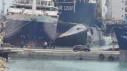 Iran: Several Injuries Reported As Iranian Warship Sahand Capsizes During Repair Works in Bandar Abbas Port (See Pics)