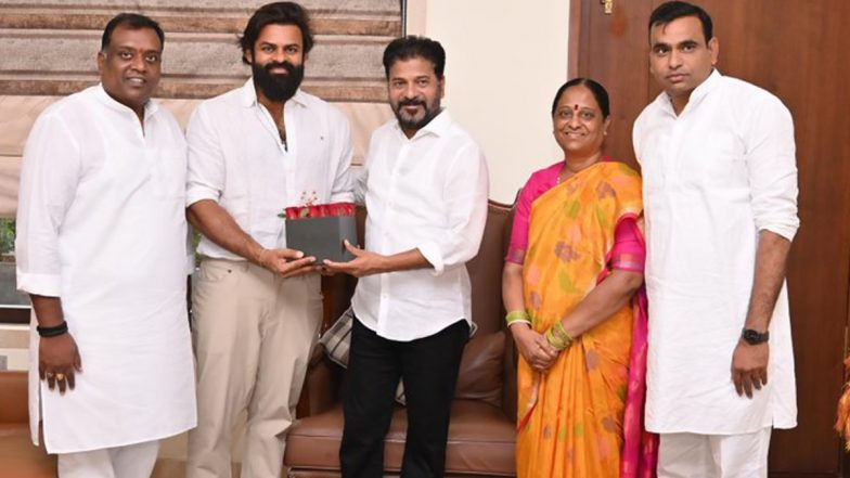 Sai Dharam Tej Meets Telangana CM Revanth Reddy, Discusses Ways To Combat Child Abuse (See Pic)