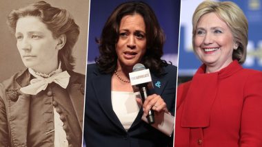 Kamala Harris Could Be the First Woman To Become US President; From Victoria Woodhull to Hillary Clinton, List of Women Leaders Who Came Close or Ran for Presidency