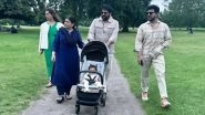 Chiranjeevi Drops &lsquo;Serene Moment&rsquo; With Ram Charan, Klin Kaara and Family Before Attending Olympics 2024 Inauguration in Paris (See Pic)