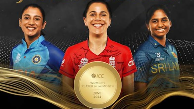 Smriti Mandhana, Maia Bouchier, Vishmi Gunaratne Nominated For ICC Women’s Player of the Month for June 2024