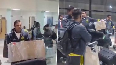 IND vs ZIM 2024: Shubman Gill-Led New-Look Team India Lands in Harare for T20I Series Against Zimbabwe (Watch Video)