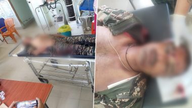 Manipur: CRPF Trooper Killed, 3 Security Personnel Injured After Militants Ambush Joint Patrol Party in Jiribam District (See Pics and Video)