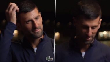 Novak Djokovic Walks Out of BBC Post-Match Interview After Reporter Tries to Provoke Tennis Star Regarding Fan’s Treatment at Wimbledon 2024 (Watch Video)