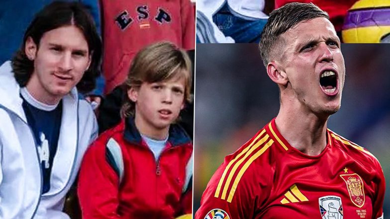 After Lamine Yamal, Dani Olmo’s Old Photo with Lionel Messi Goes Viral Amid UEFA Euro 2024 Tournament