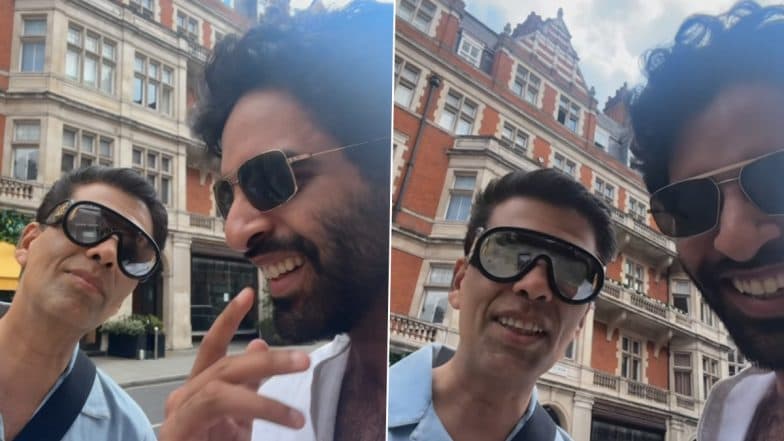 Karan Johar’s Hilarious Reaction to Being Called ‘Uncle’ by an Influencer in London Will Leave You in Splits! (Watch Video)