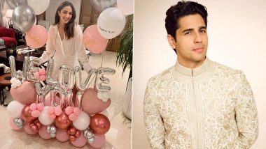 Kiara Advani Turns 33: Sidharth Malhotra Shares the Sweetest Birthday Wishes to His ‘Love’, Says ‘You’re the Kindest Soul I Know’ (See Pic)