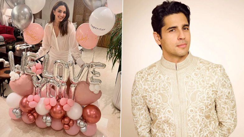 Kiara Advani Turns 33: Sidharth Malhotra Shares the Sweetest Birthday Wishes for His ‘Love’, Says ‘You’re the Kindest Soul I Know’ (See Pic)