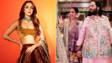 Kiara Advani Sends Heartfelt Congratulations to Newlyweds Anant Ambani and Radhika Merchant for Their New Chapter of Life (See Pic)