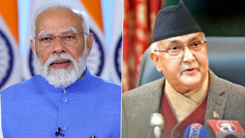 PM Narendra Modi Congratulates KP Sharma Oli on Third Term As Nepal’s Prime Minister, Expresses Hope for Stronger Bilateral Ties