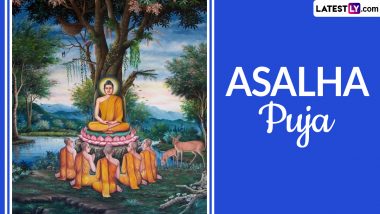 Asalha Puja 2024 Wishes and HD Images: Dhamma Day Messages, GIF Greetings, Lord Buddha Quotes and Wallpapers To Celebrate Theravada Buddhist Festival