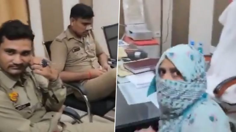 Uttar Pradesh: Male Constables Interrogate Women at Night Without Female Officers in Badaun, Video Goes Viral