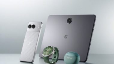 OnePlus Nord 4, OnePlus Pad 2, OnePlus Watch 2R, OnePlus Nord Buds 3 Pro Launch Live Streaming: Watch Online Telecast of Launch of New OnePlus Products; Know Price, Specifications and Other Details