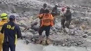 Uttarakhand: Temporary Bridge Collapses Due to Sudden Increase in Water Flow in River at Devgad; 30-40 Pilgrims Stranded, Two Washed Away
