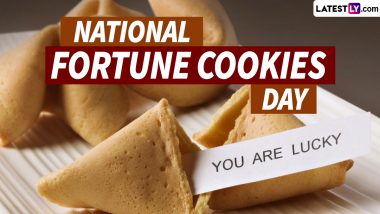 National Fortune Cookie Day 2024 Facts: Where Do Fortune Cookies Come From? Interesting Things You May Not Have Known About the Sweet Delight!